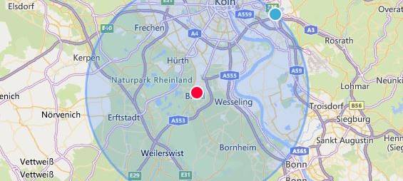 Wie weit sind 15 Kilometer?