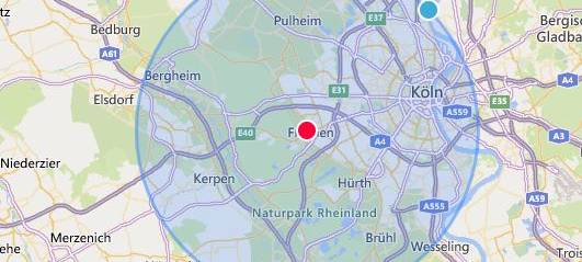Wie weit sind 15 Kilometer?