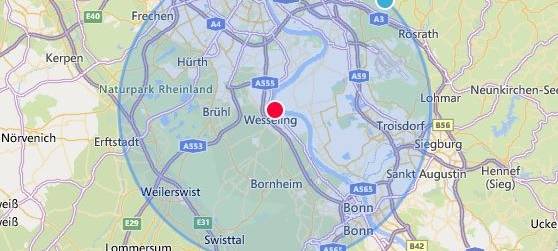 Wie weit sind 15 Kilometer?