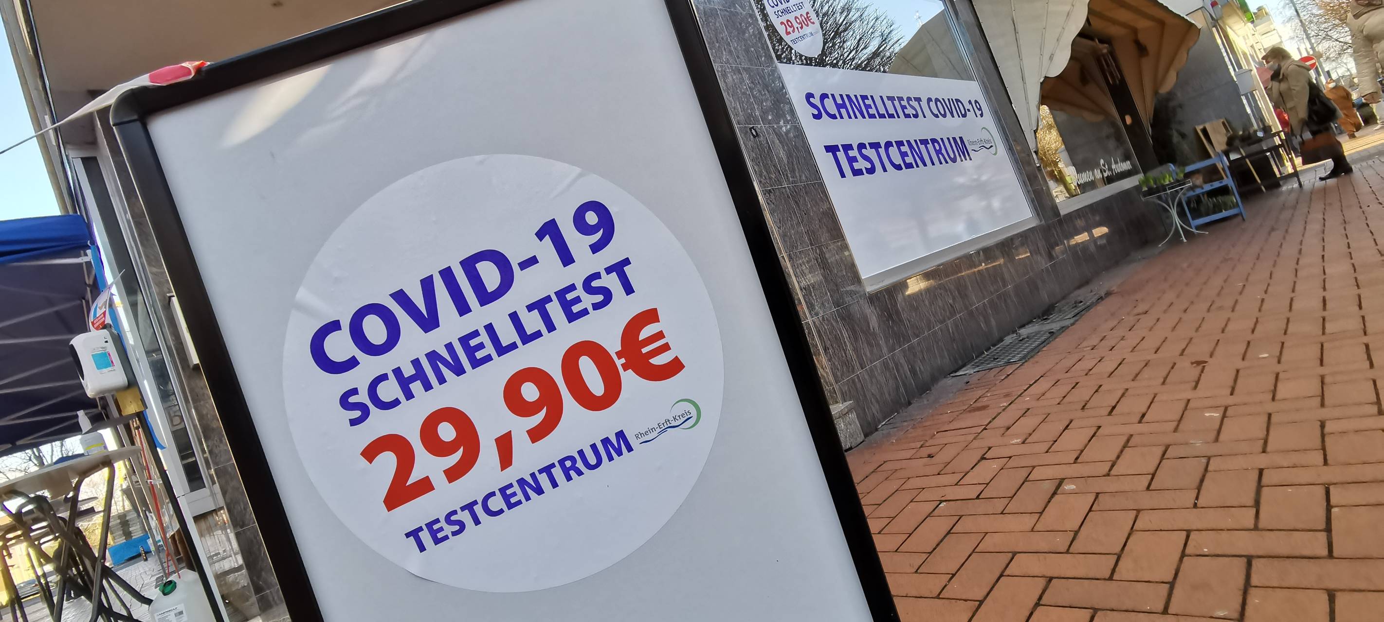Frechen: Schnelltests kommen gut an