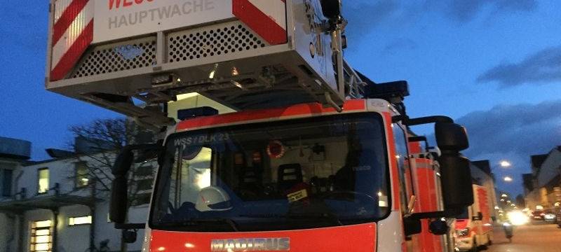 Wesseling: Kabelbrand in Shisha-Bar