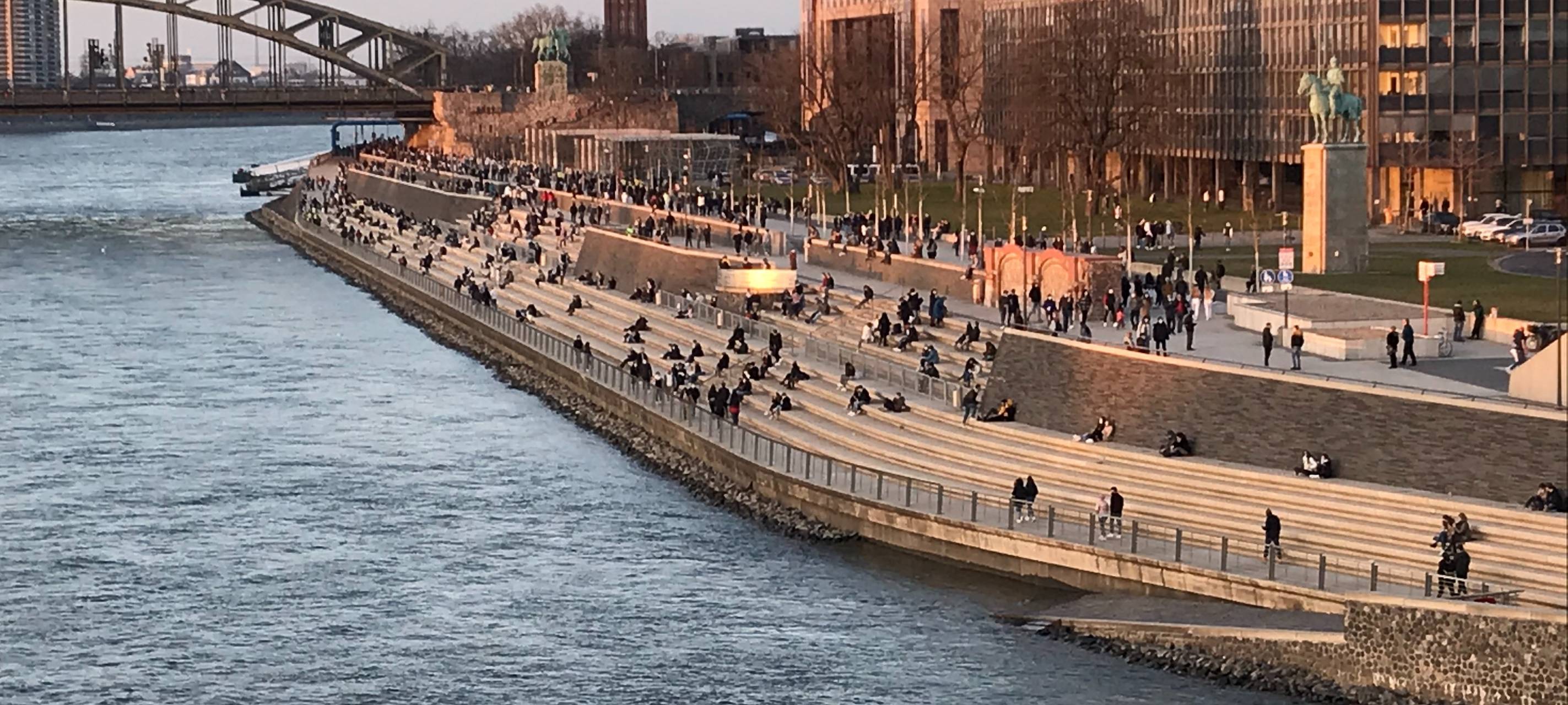 Köln: Stadt sperrt den Rheinboulevard für mehrere Stunden