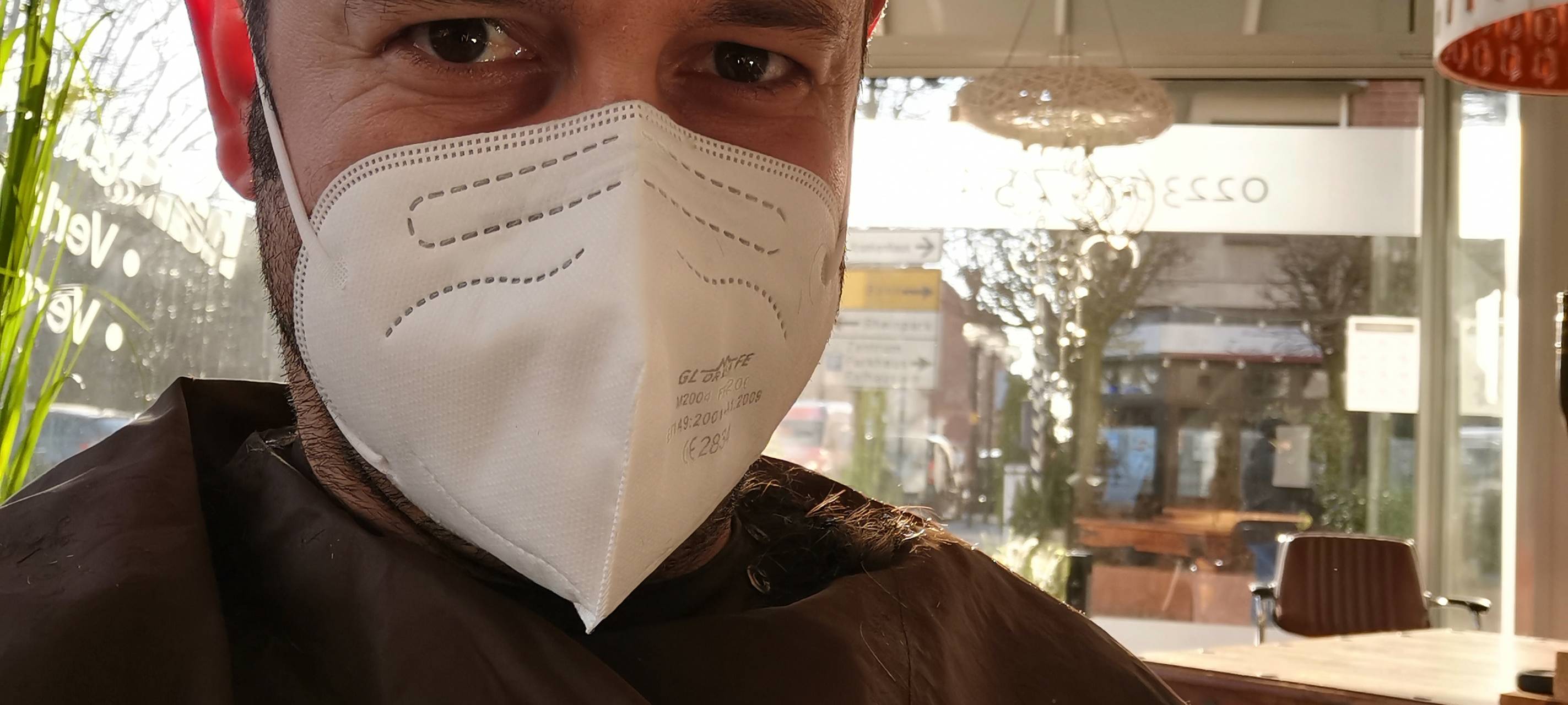 Radio Erft-Reporter beim Friseur