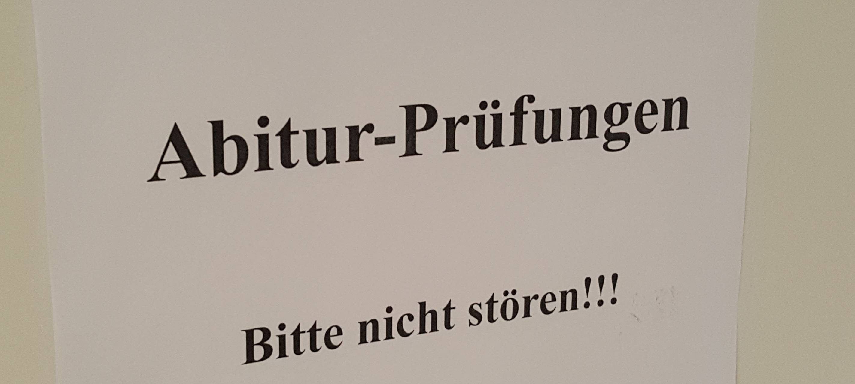 Abi-Prüfungen starten mit Deutsch