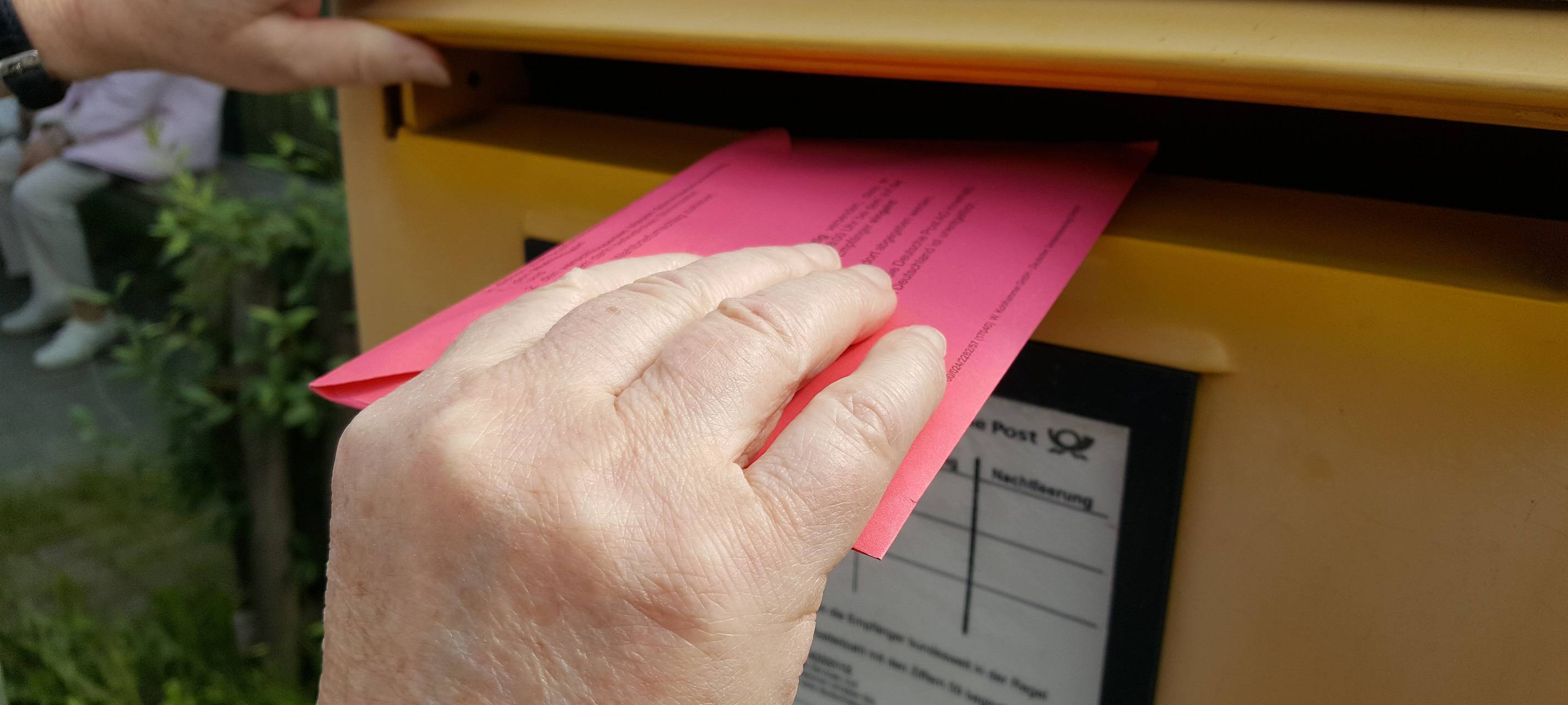 Viele haben schon Briefwahlunterlagen beantragt