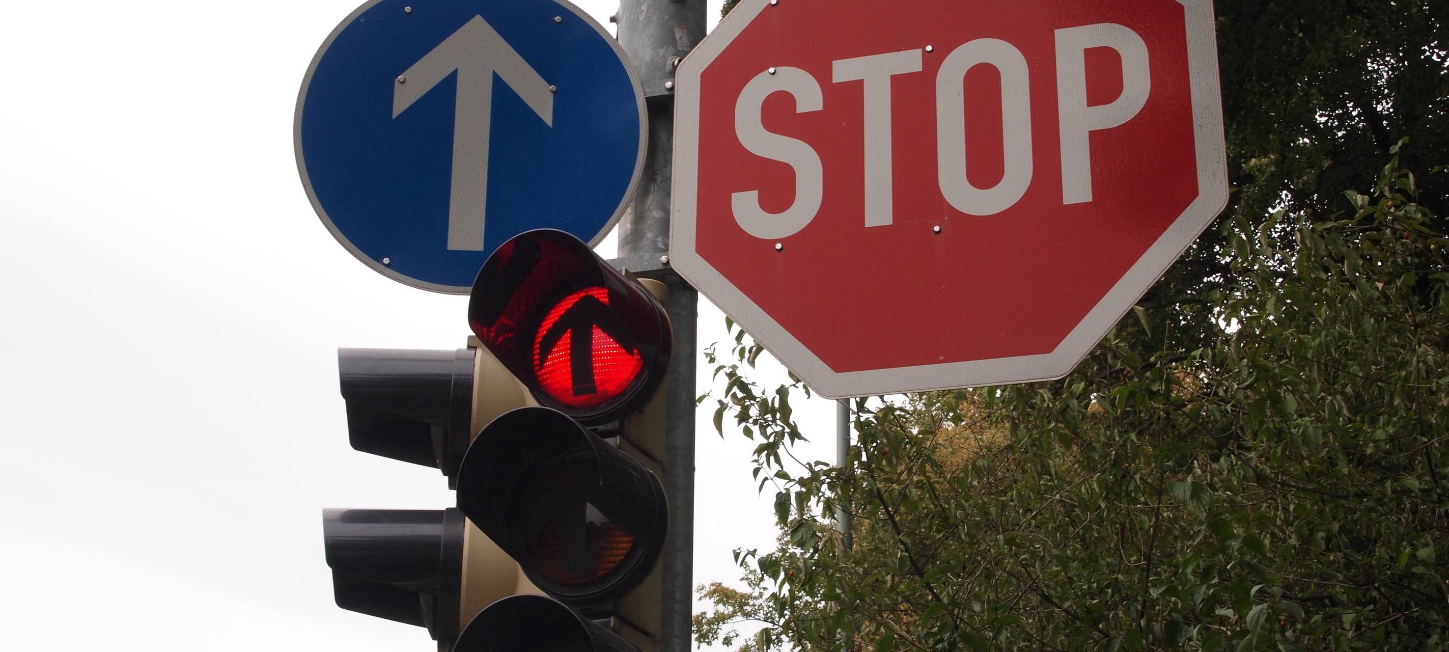 Arbeiten an der Pförtner-Ampel