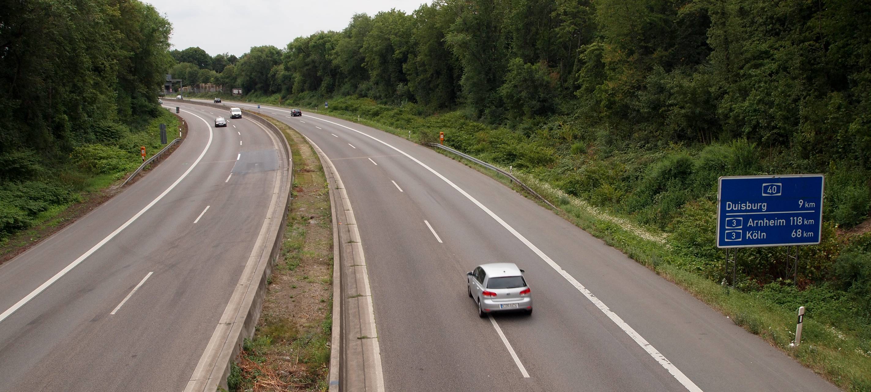 Weniger Verkehr durch Corona