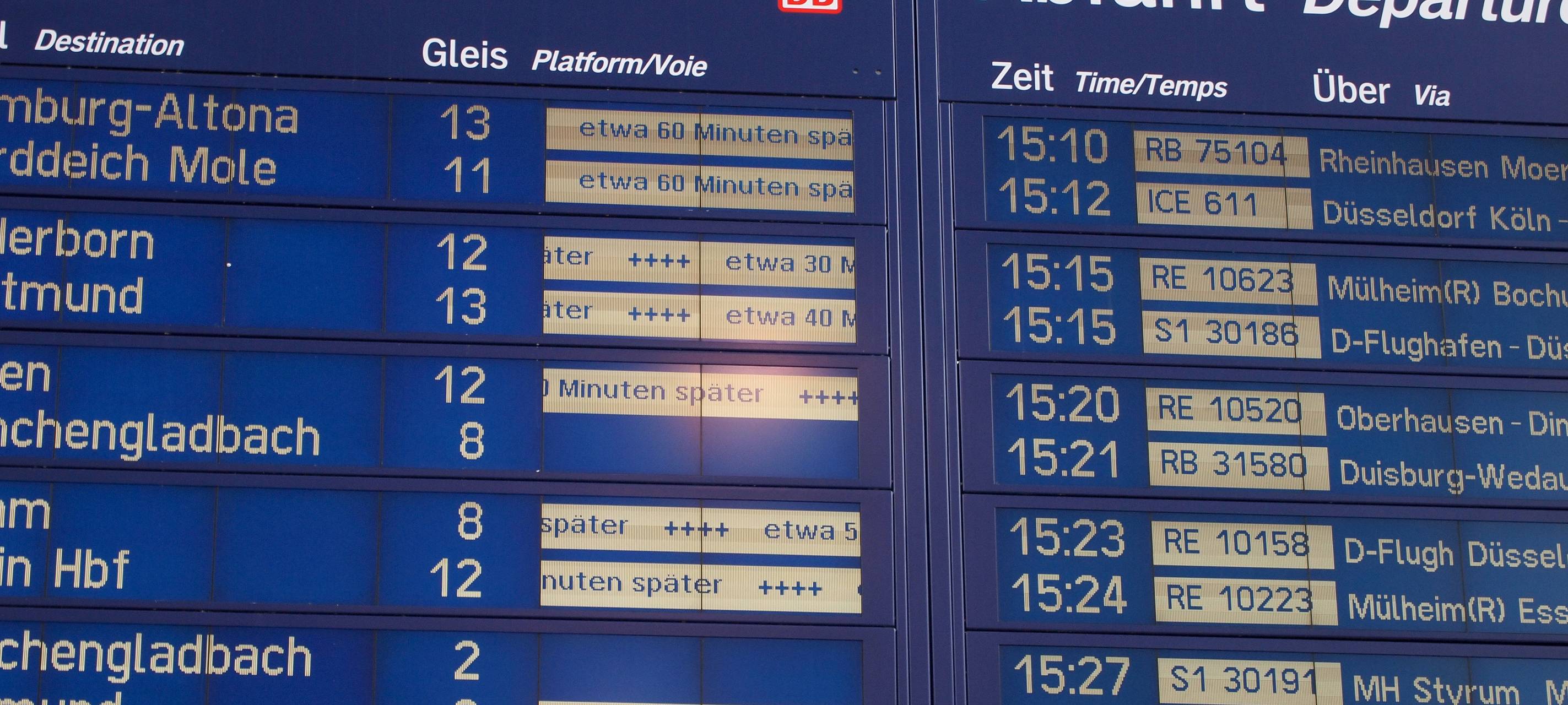 Köln: Kaputtes Stellwerk - Beeinträchtigungen bis Samstag