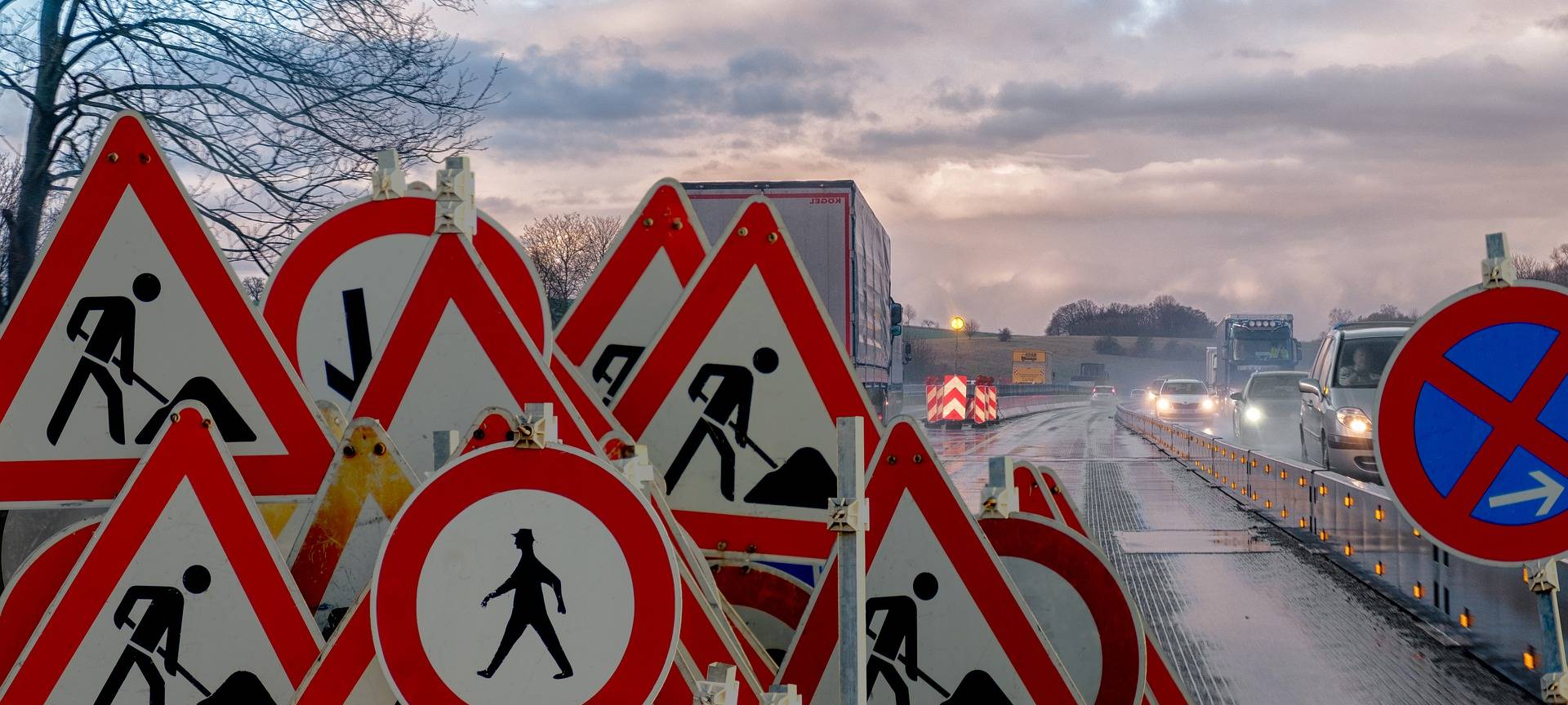 A3: Sperrung im Dreieck Heumar