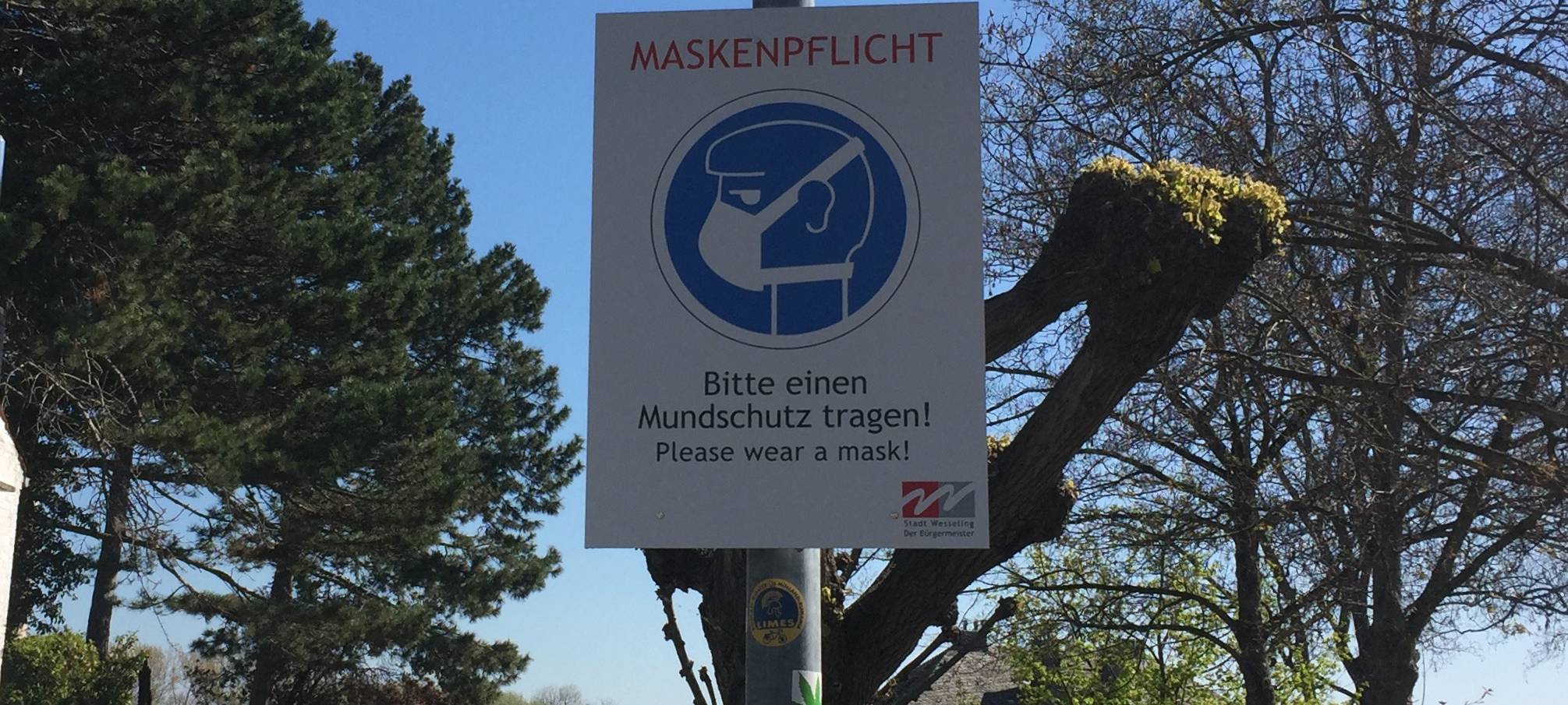 Wesseling: Krisenstab verlängert Maskenpflicht