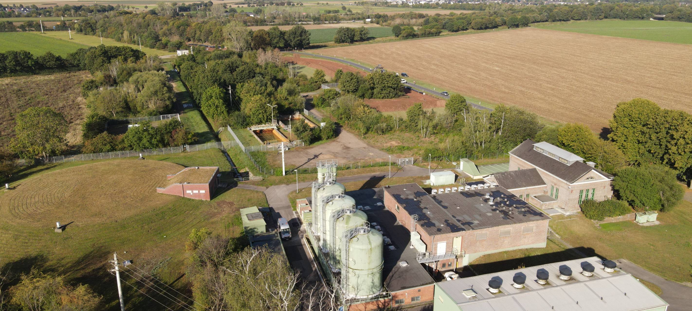 Erftstadt/Hürth: Auffrischung fürs Wasserwerk Dirmerzheim