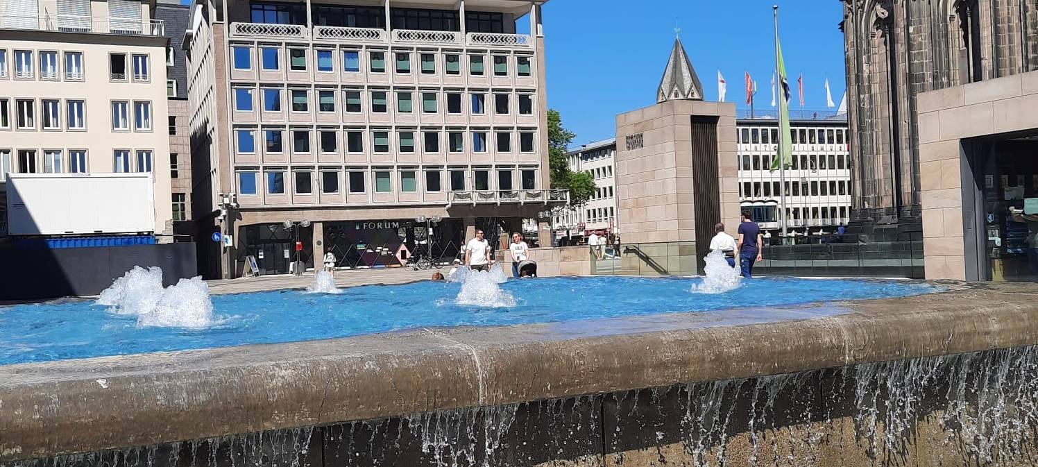 Köln: Brunnen sprudeln wieder