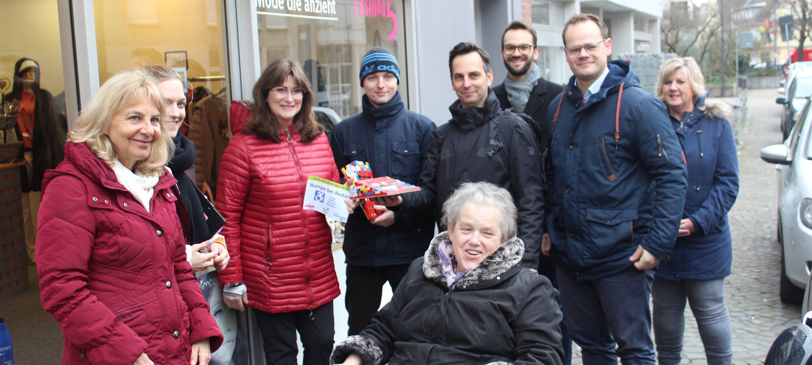 Mehr Barrierefreiheit in Wesseling mit Rampen aus Lego
