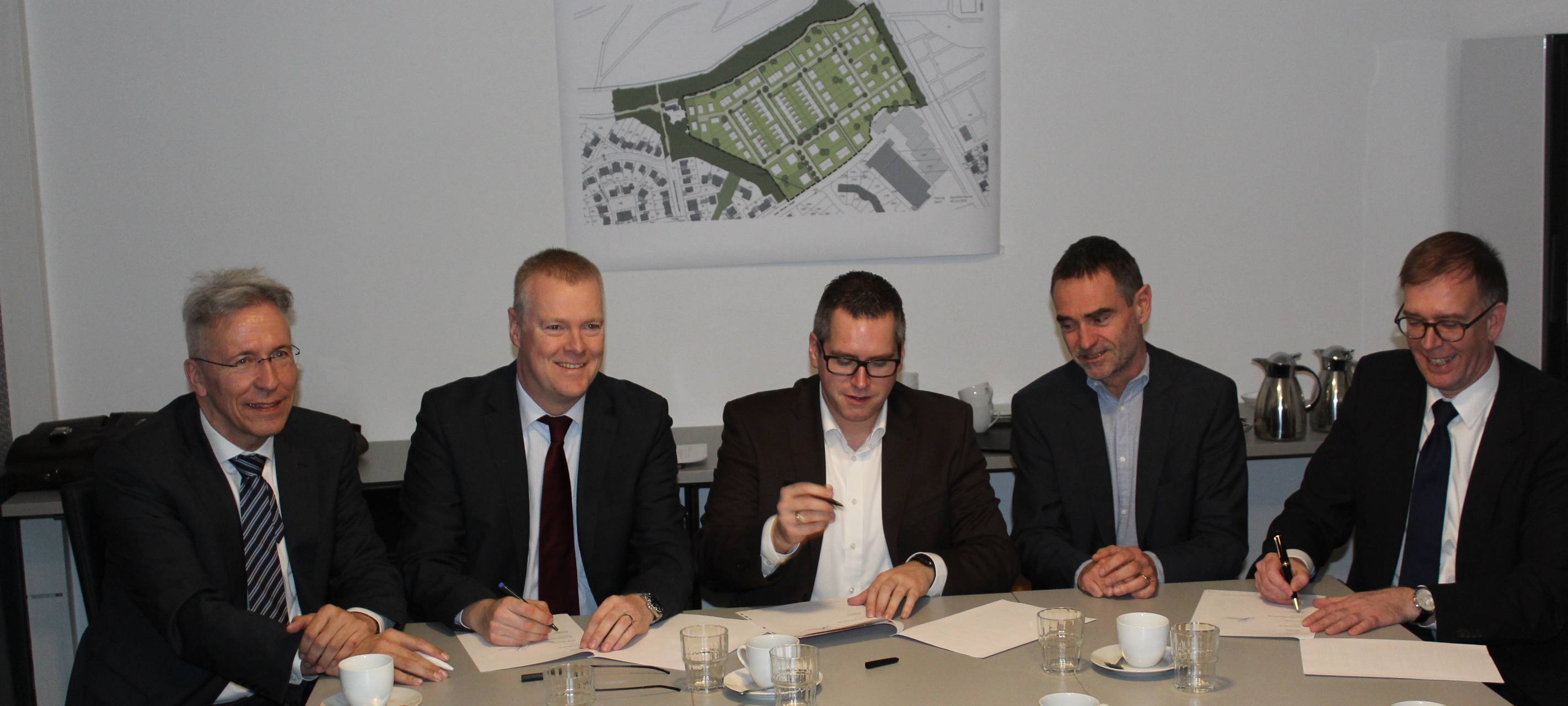 Bedburg: Startschuss für Ressourcenschutzsiedlung