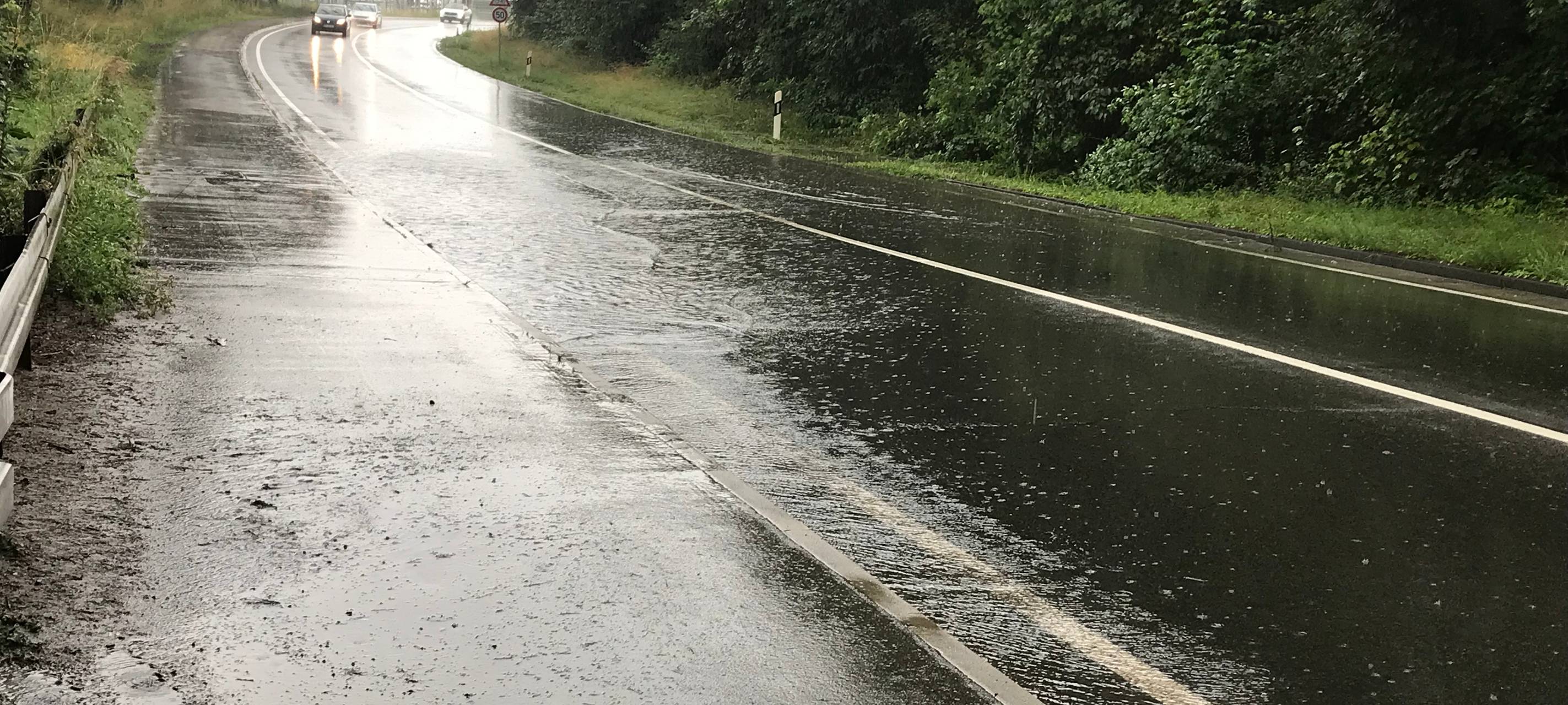Starkregen und Gewitter: Unwetter trafen vor allem Wesseling