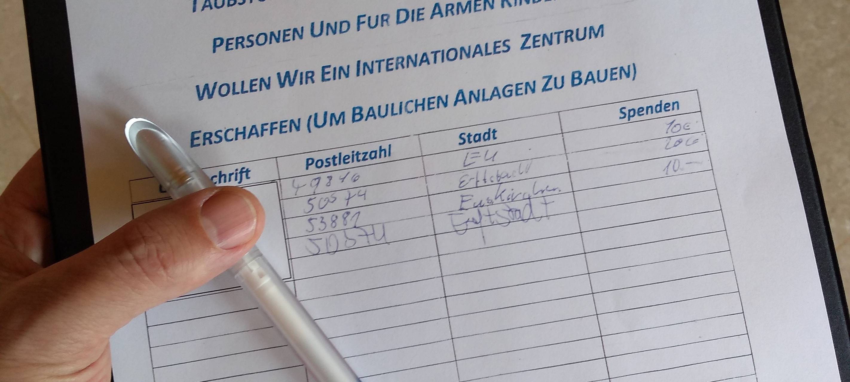 Wesseling: Falsche Spendensammler unterwegs