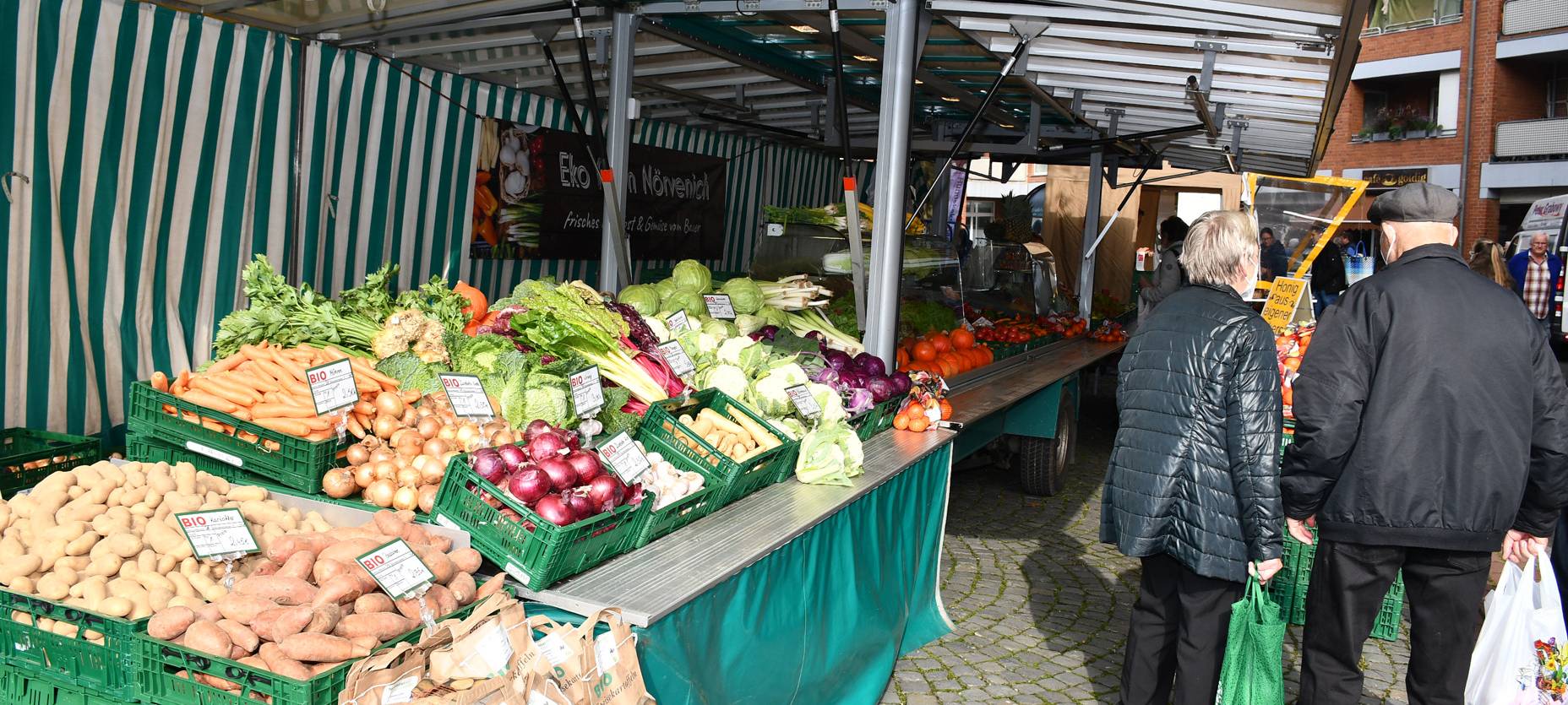 Frechen: Beim Wochenmarkt bleibt wohl alles beim Alten