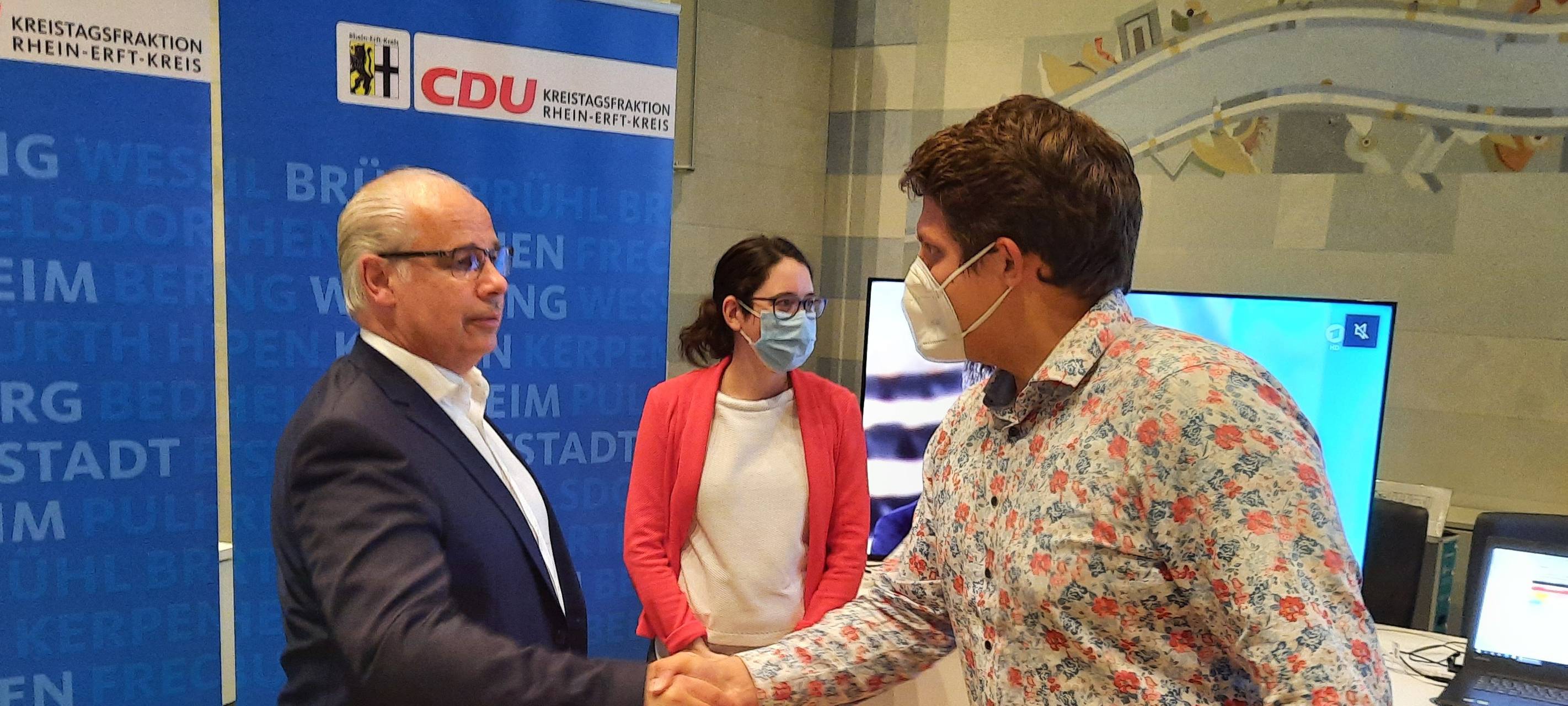 Rhein-Erft: CDU-Politiker wiedergewählt, aber teils knapp