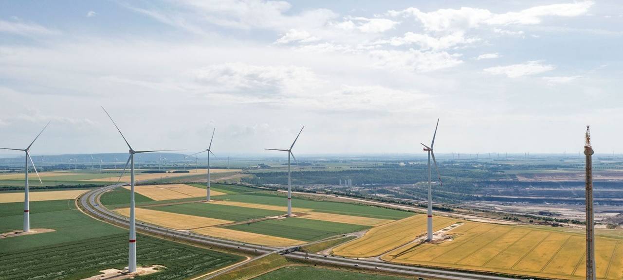 Jüchen: RWE legt Windpark vorübergehend still