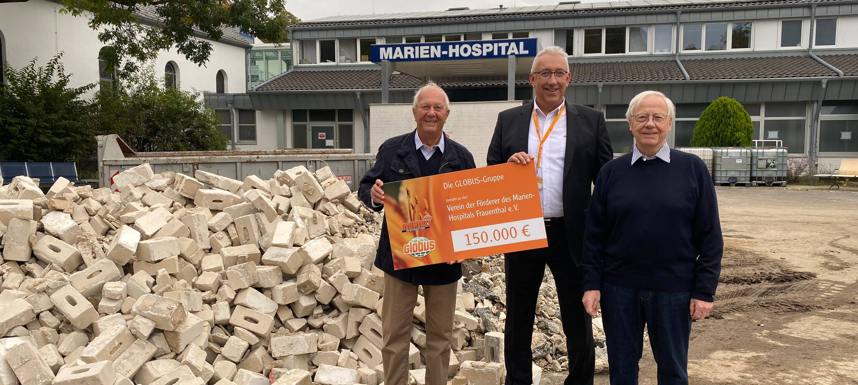 Erftstadt: Globus-Gruppe spendet an Krankenhaus und Vereine