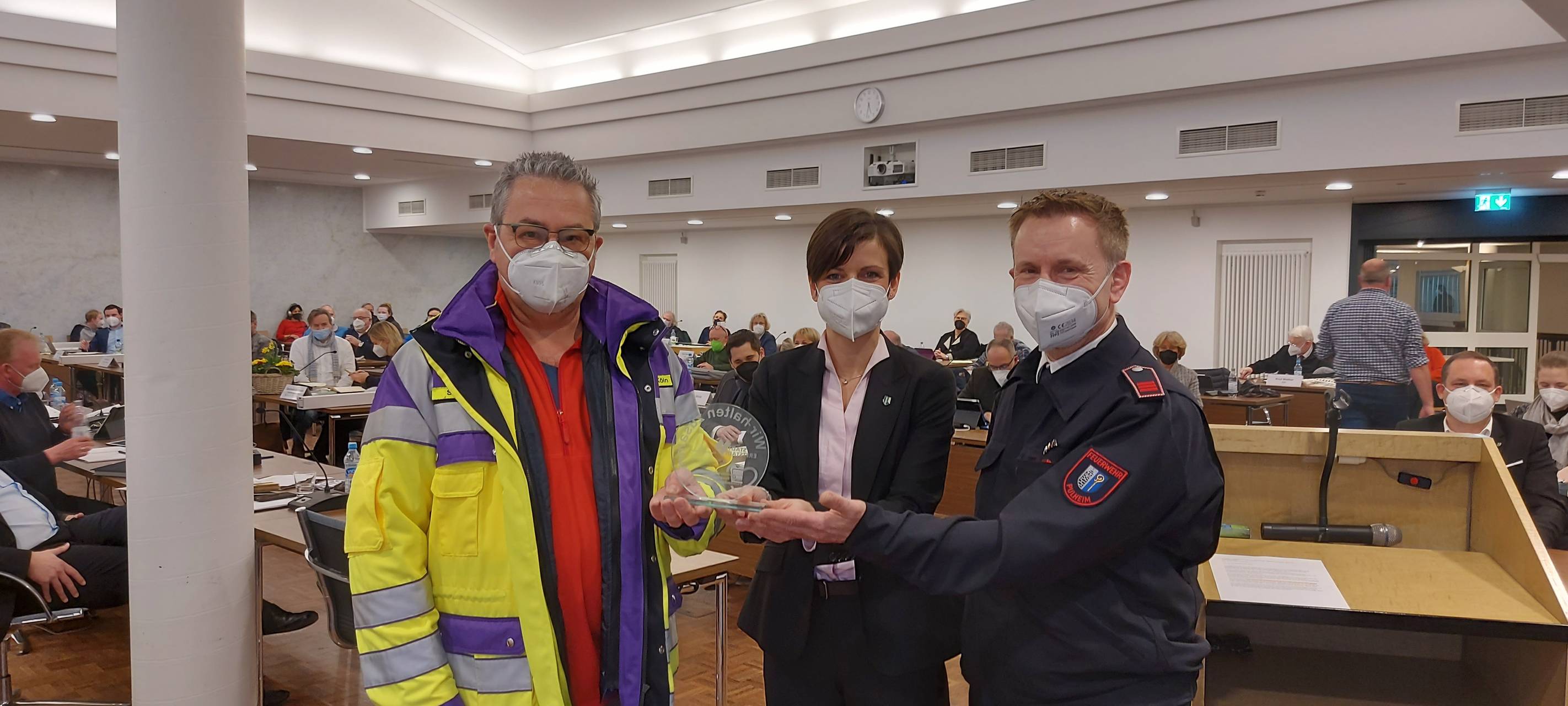 Erftstadt: Stadt ehrt Notfallseelsorger