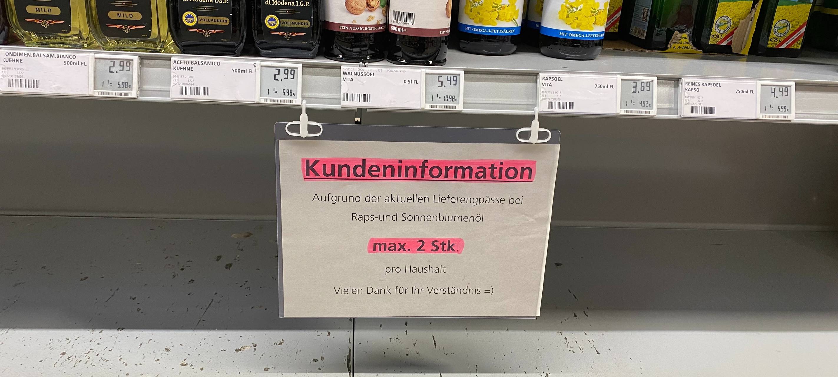 Rhein-Erft: Sonnenblumenöl könnte bald Mangelware sein