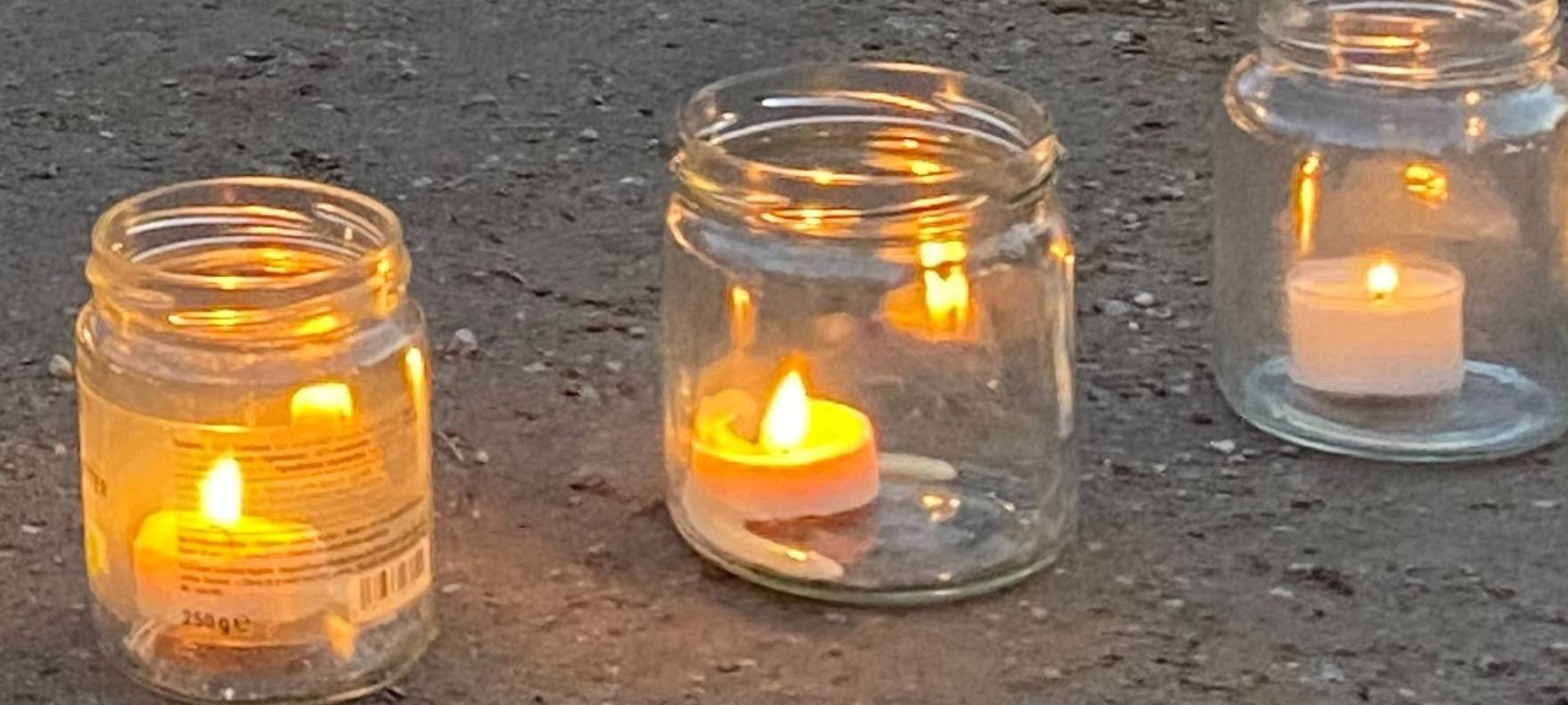 Mahnwache nach tödlichem Unfall in Hürth