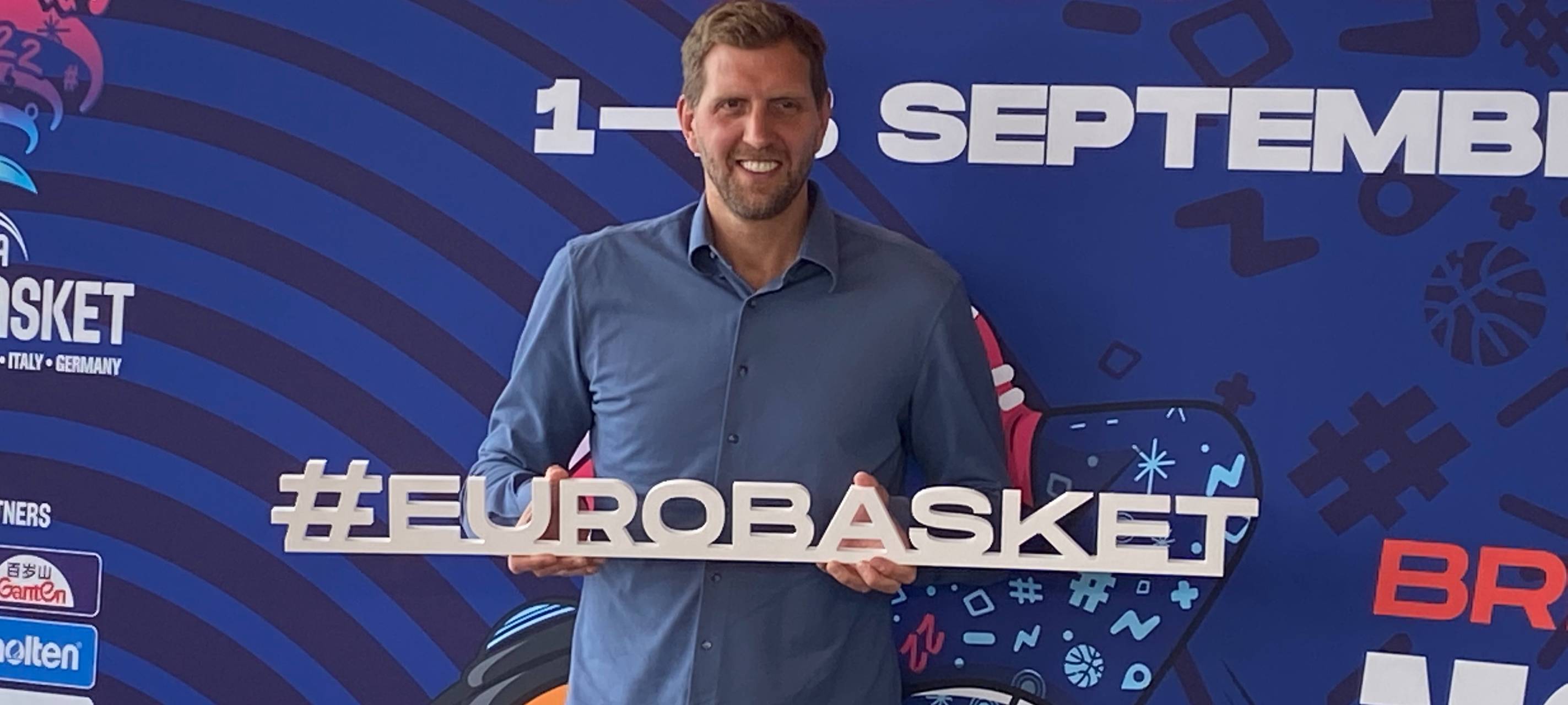 Köln: Dirk Nowitzki ist Botschafter der Basketball-EM