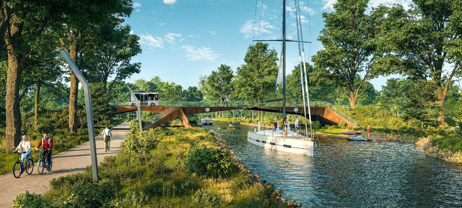 Rhein-Erft: Verbindung zwischen Tagebauseen Hambach und Inden