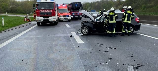 Rhein-Erft: Unfall auf der A61