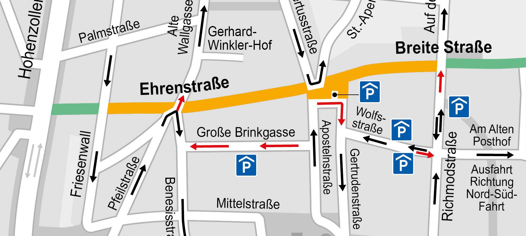 Köln: Ehrenstraße wird Fußgängerzone
