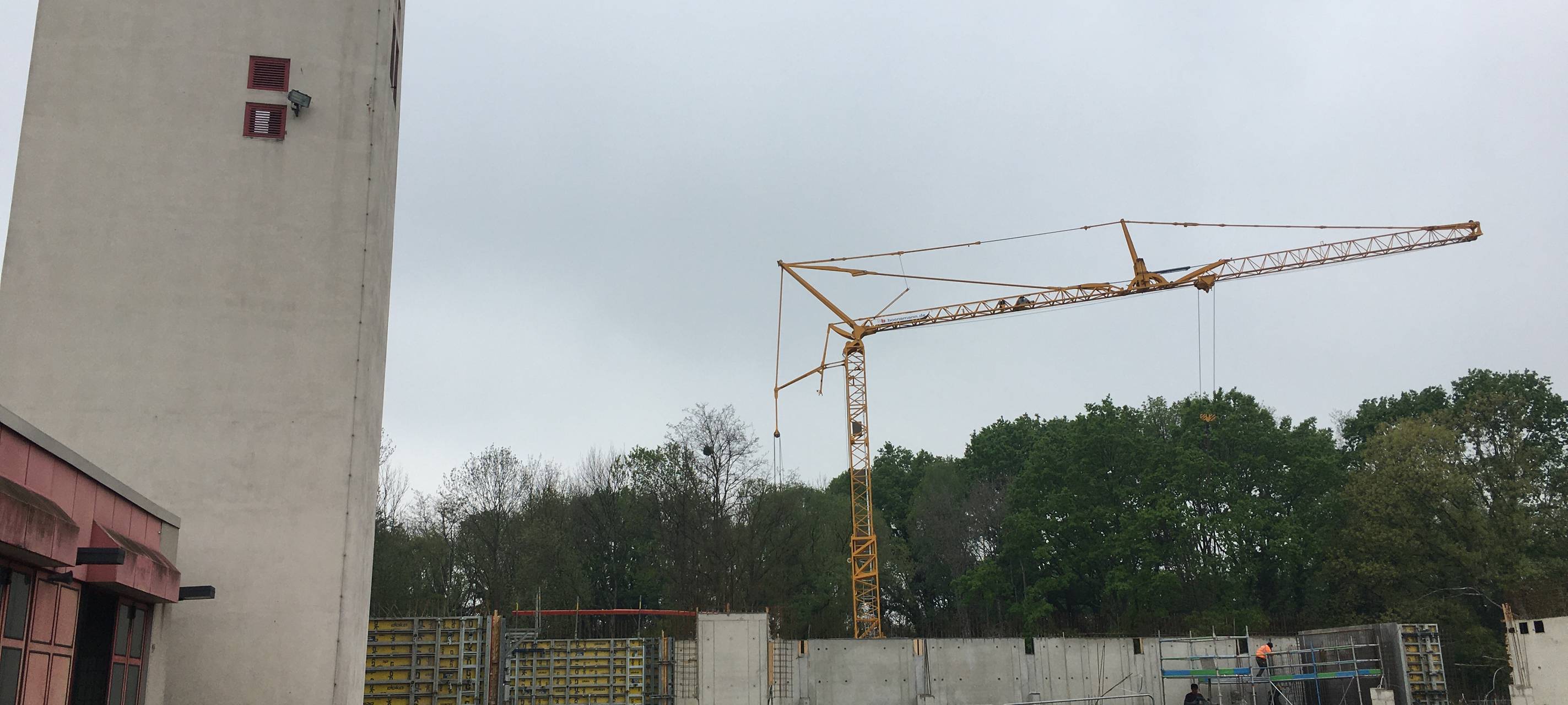 Hürth: Neubau der Feuerwache kommt gut voran