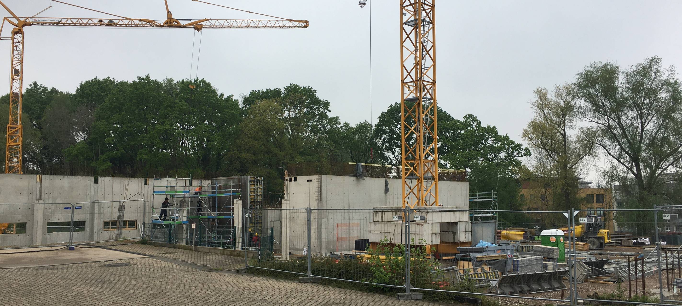 Hürth: Neubau der Feuerwache kommt gut voran