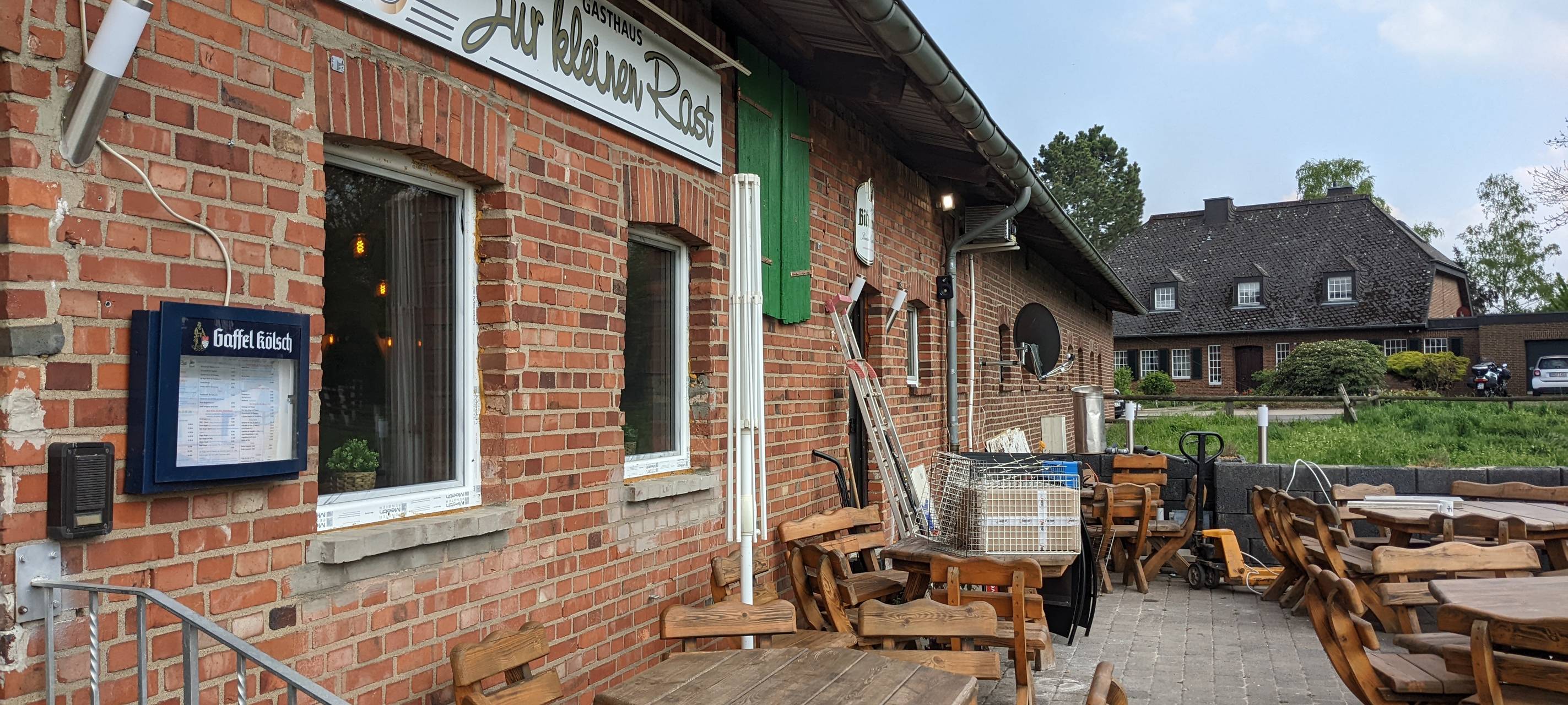 Erftstadt: Nach der Flut - Gaststätte in Blessem öffnet