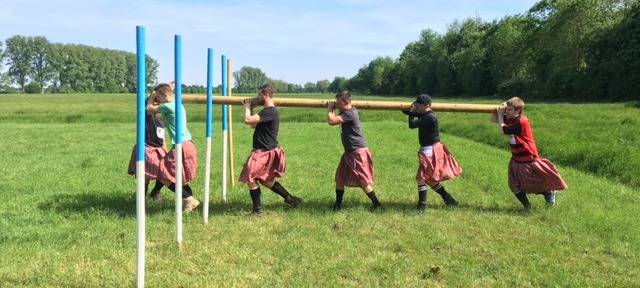 Kerpen: Schottische Wettkämpfe und Dudelsackmusik