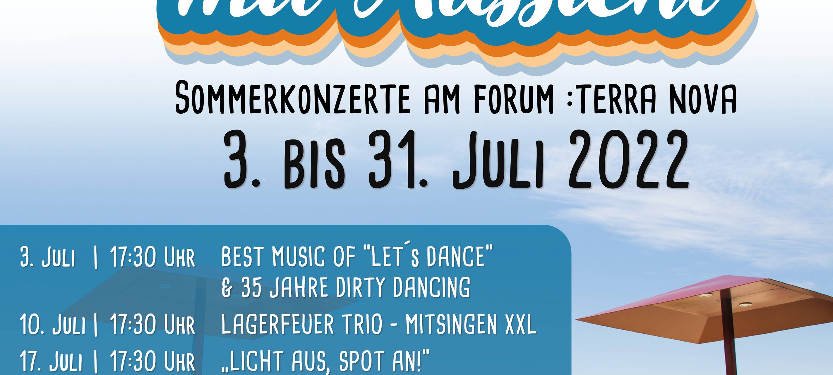 Elsdorf: "Musik mit Aussicht" endet mit Cover-Songs