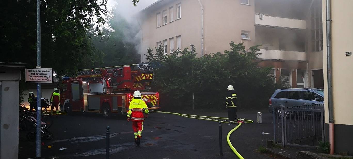 Brühl: Brand in städtischer Flüchtlingsunterkunft