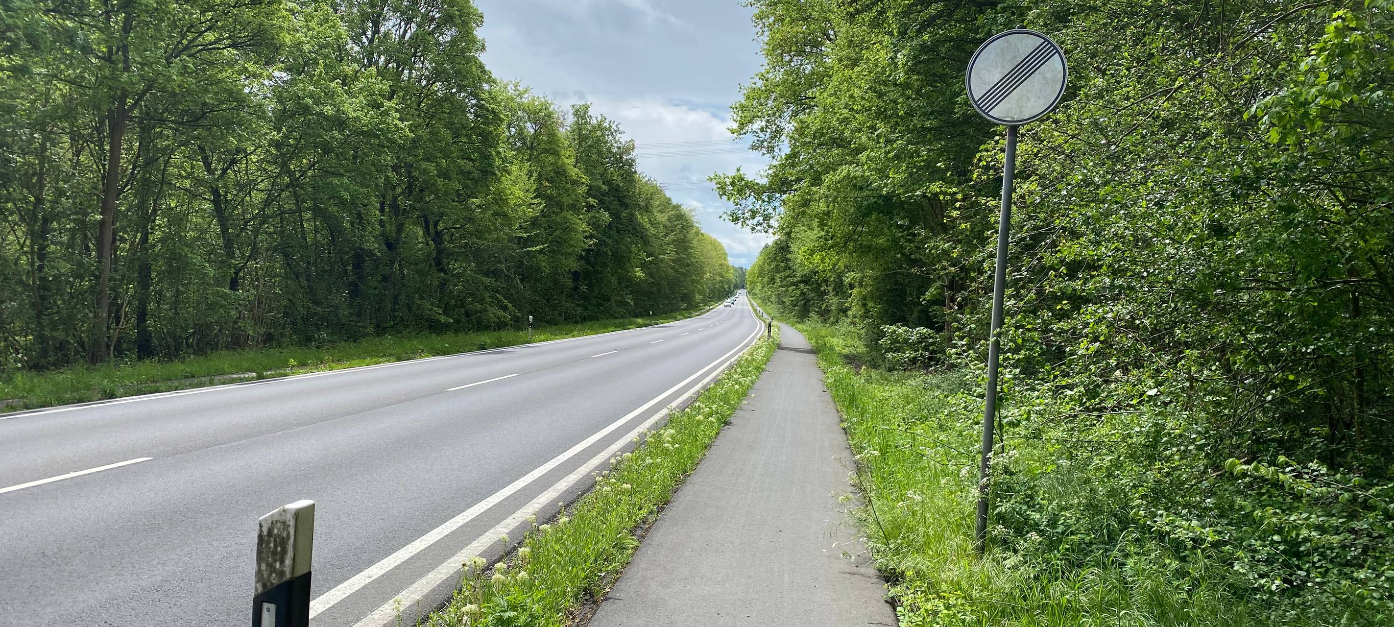 Verbreiterung des Radwegs an der Lux frühestens 2027