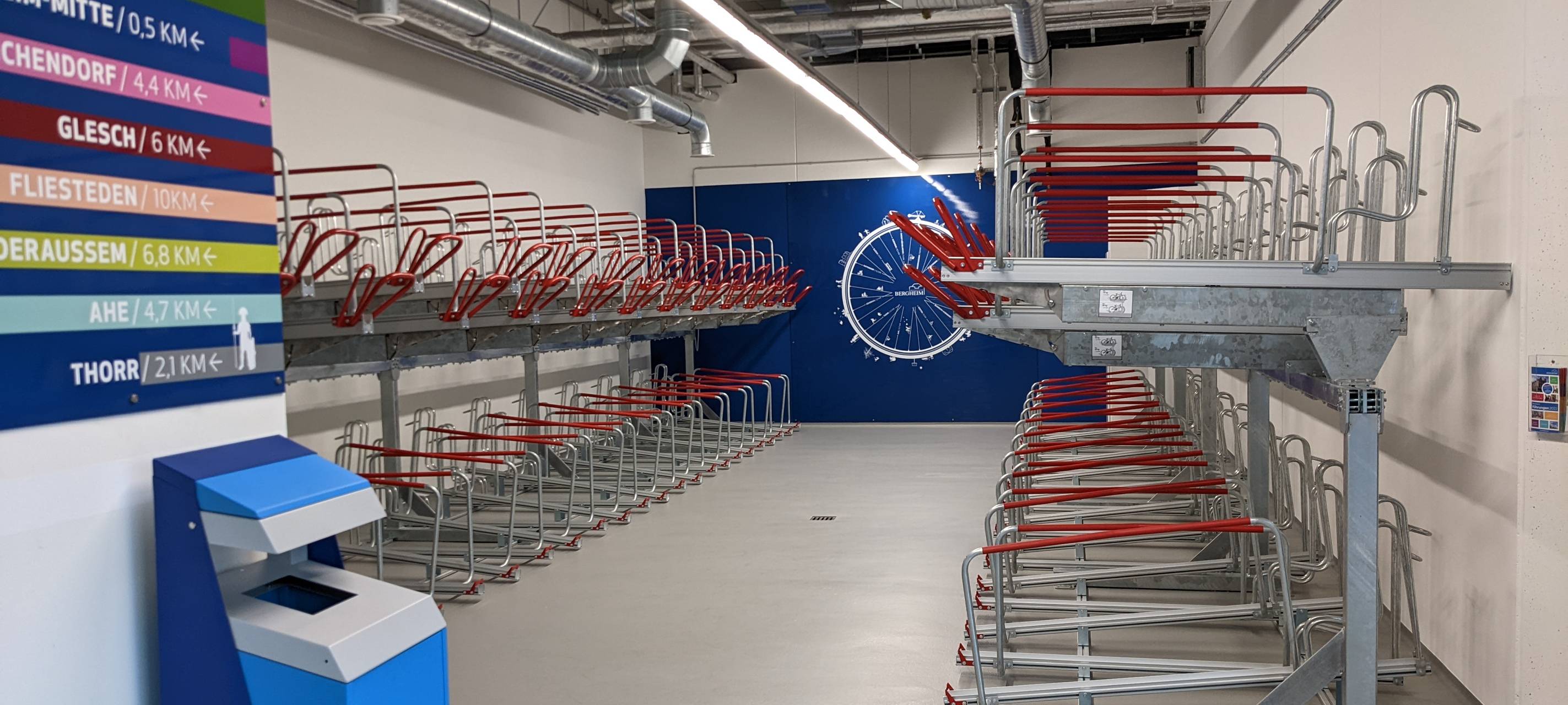 Bergheim: Fahrradhaus an ZOB eröffnet