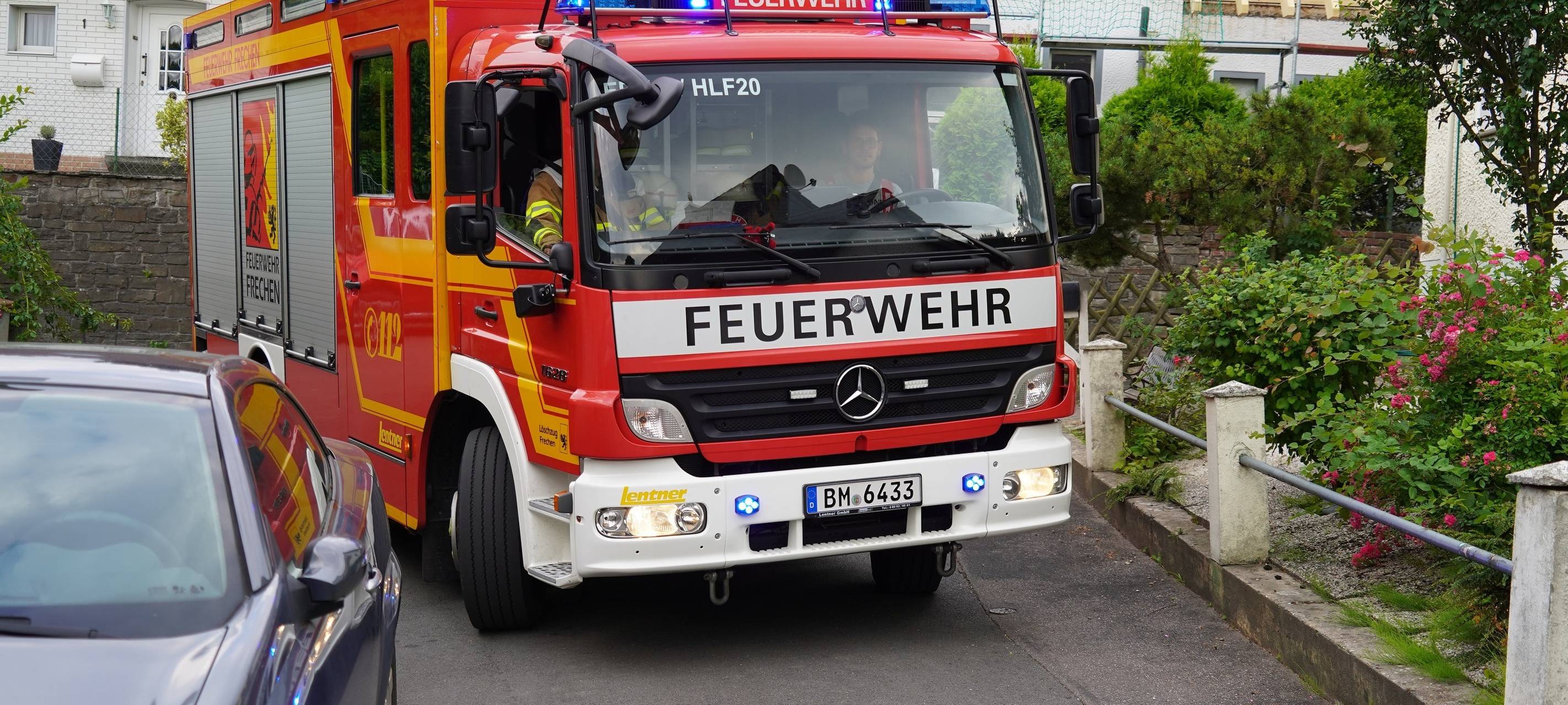 Frechen: Feuerwehr und Ordnungsamt verteilen rote Karten