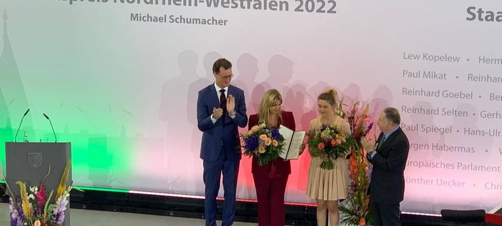 Kerpen/Köln: Michael Schumacher bekommt Staatspreis NRW