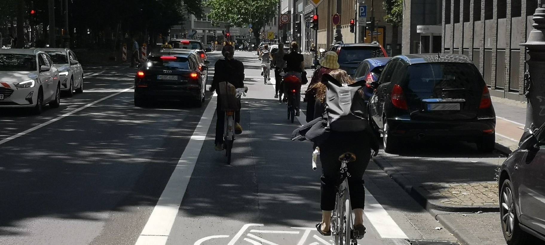 Köln: Erstmals mehr Radfahrer als Autos auf den Ringen