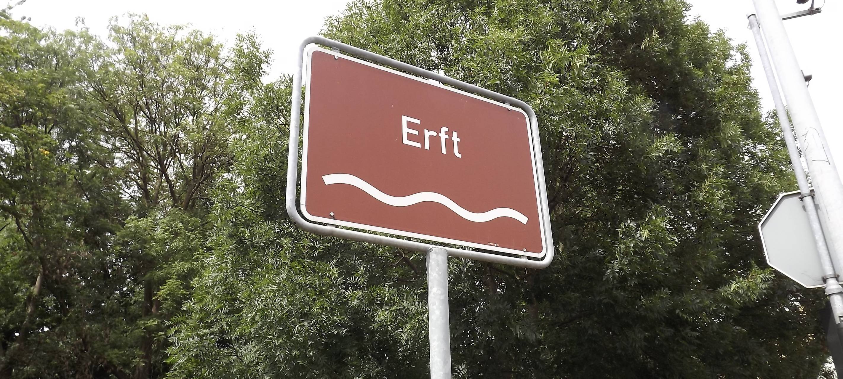 Erftstadt: Leichtes Hochwasser an der Erft