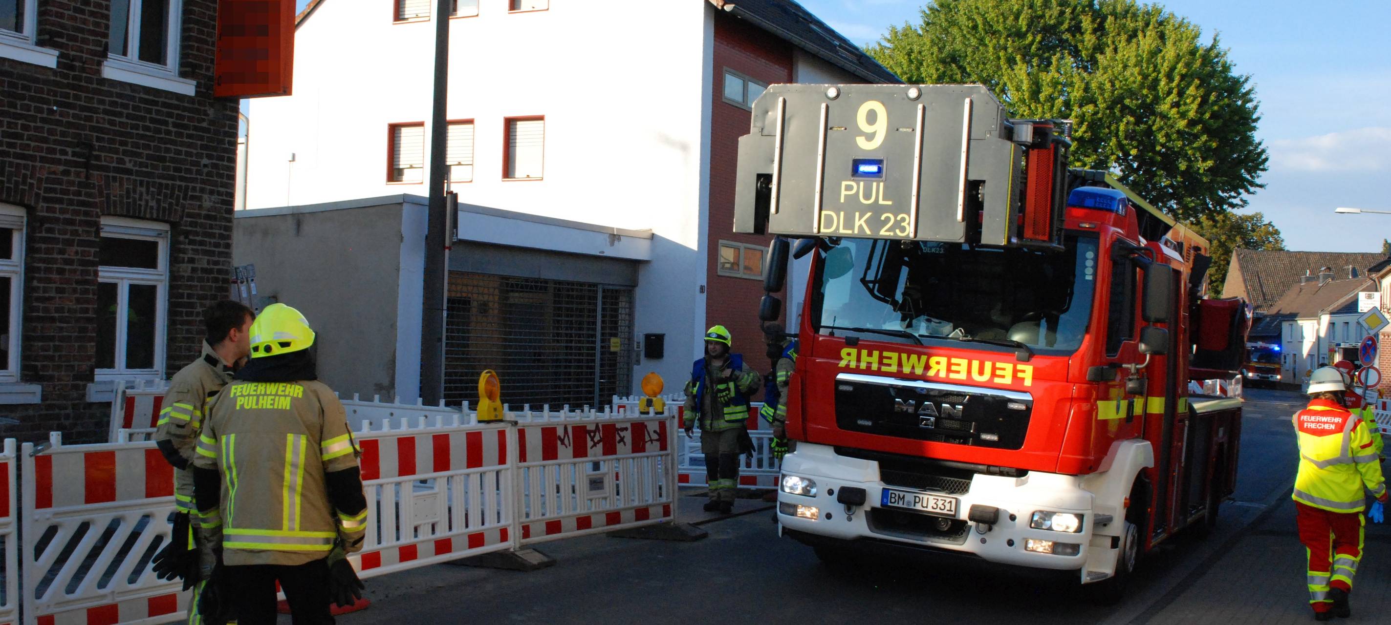 Pulheim: Fehlalarm in Autowerkstatt