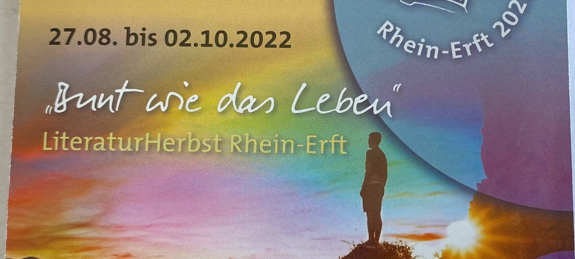 Rhein-Erft: Literaturherbst Rhein-Erft startet