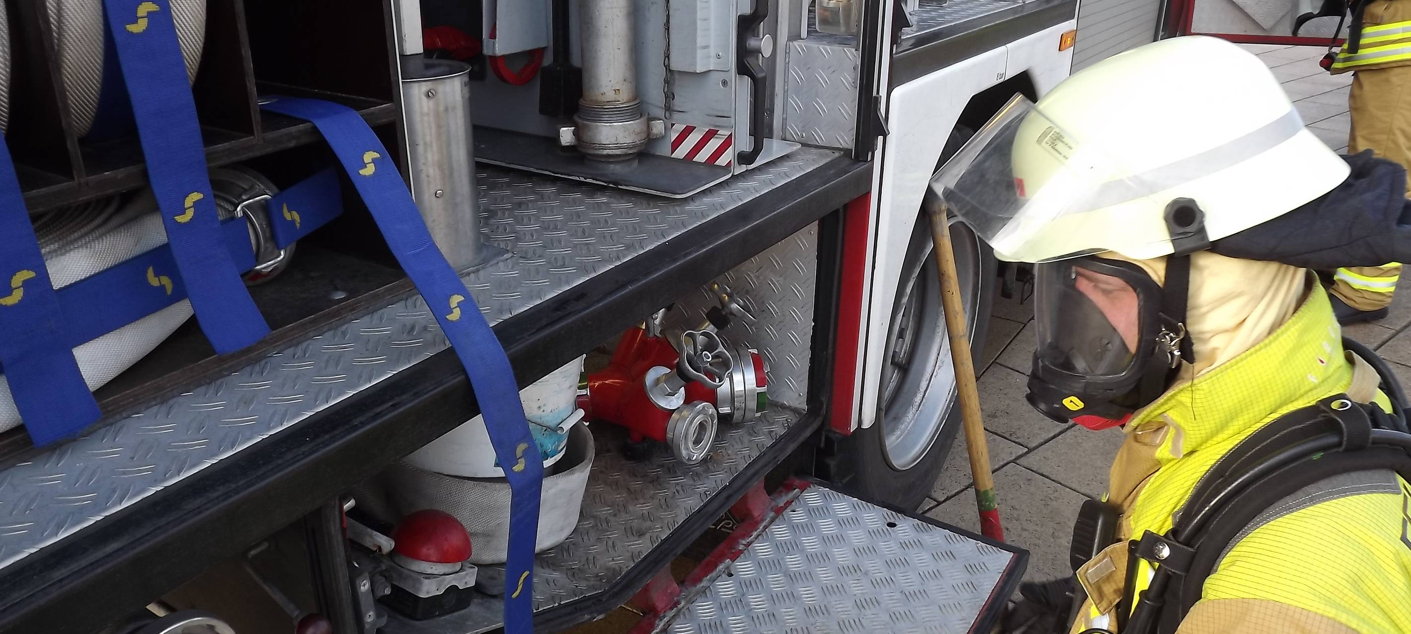 Feuerwehr übt Einsatz bei Gasexplosion