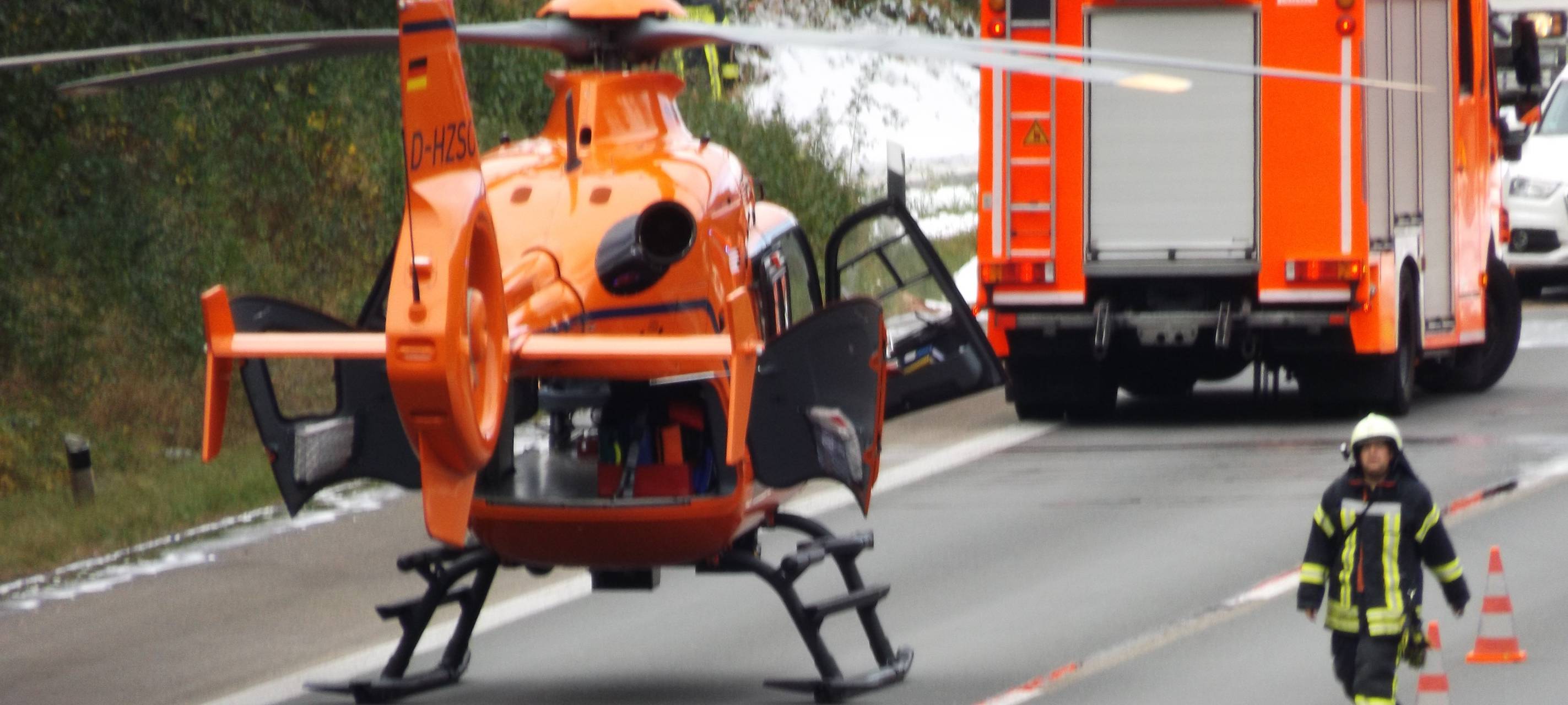 Rhein-Erft: A61 nach schwerem Unfall gesperrt