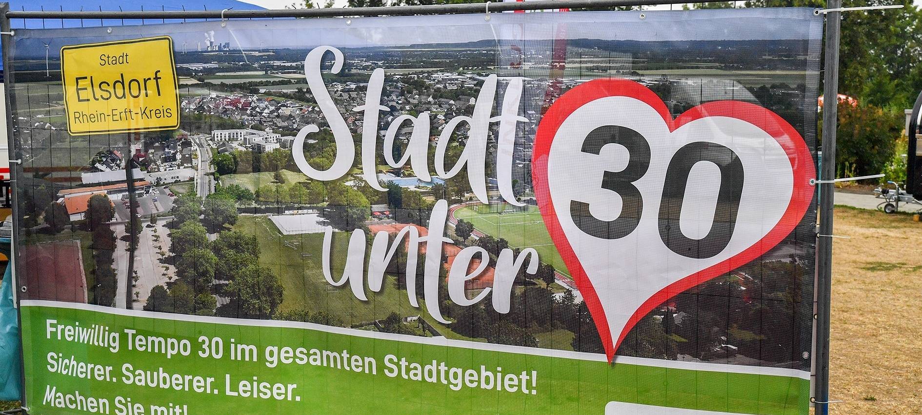 Elsdorf: Freiwilliges Tempolimit mit "Stadt unter 30"