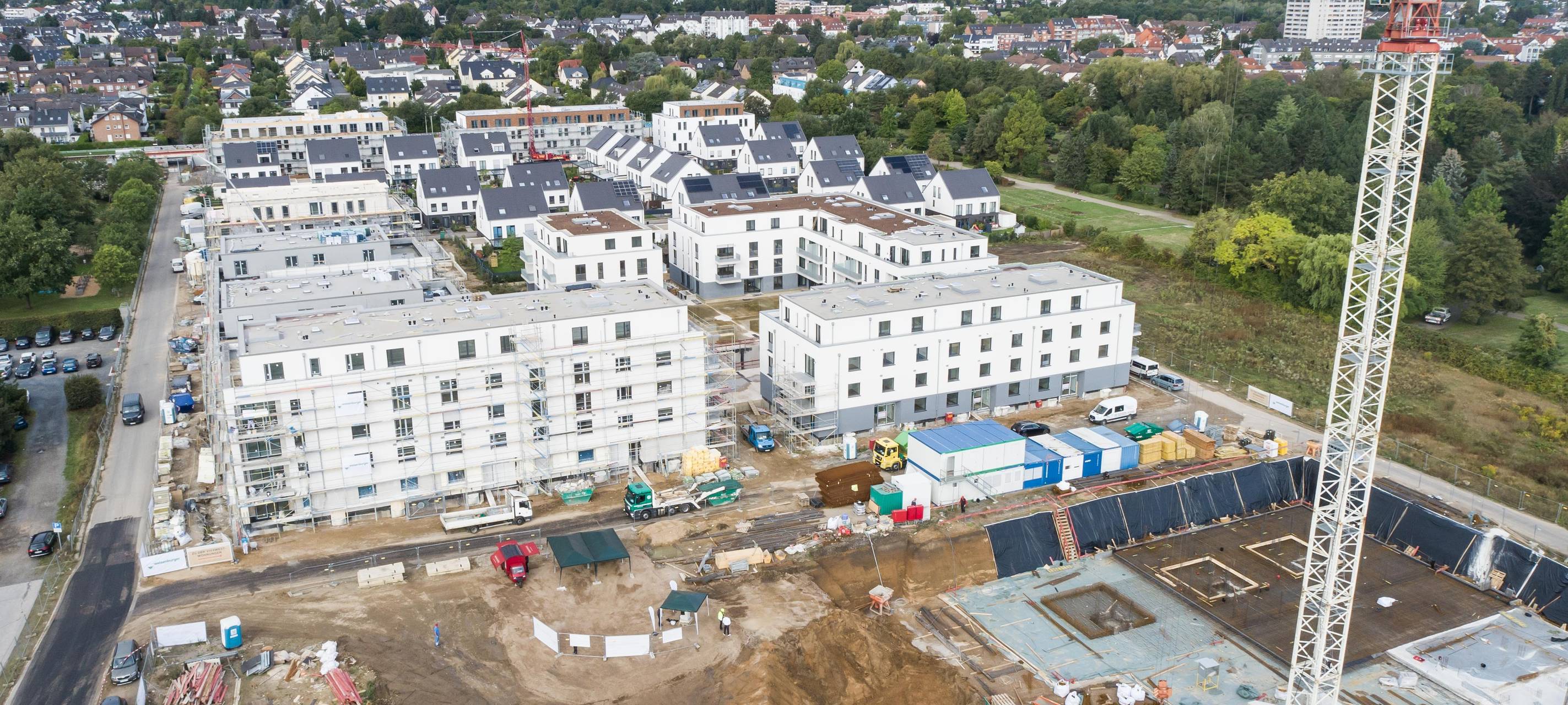 Brühl: Grundstein für 144 neue Wohnungen gelegt