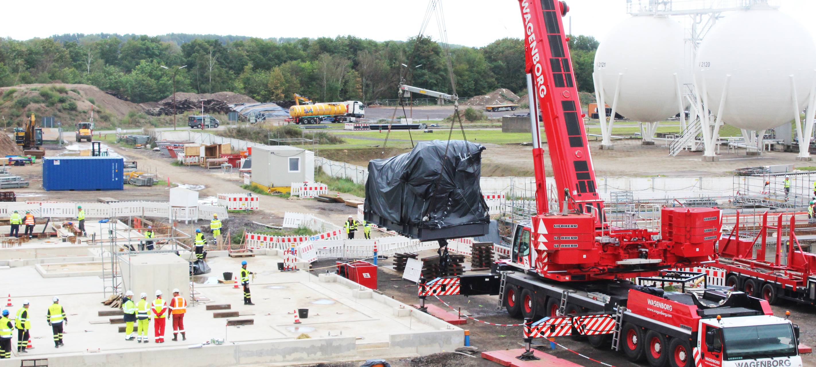 Köln: Shell treibt Bauarbeiten für Bio-LNG-Anlage voran